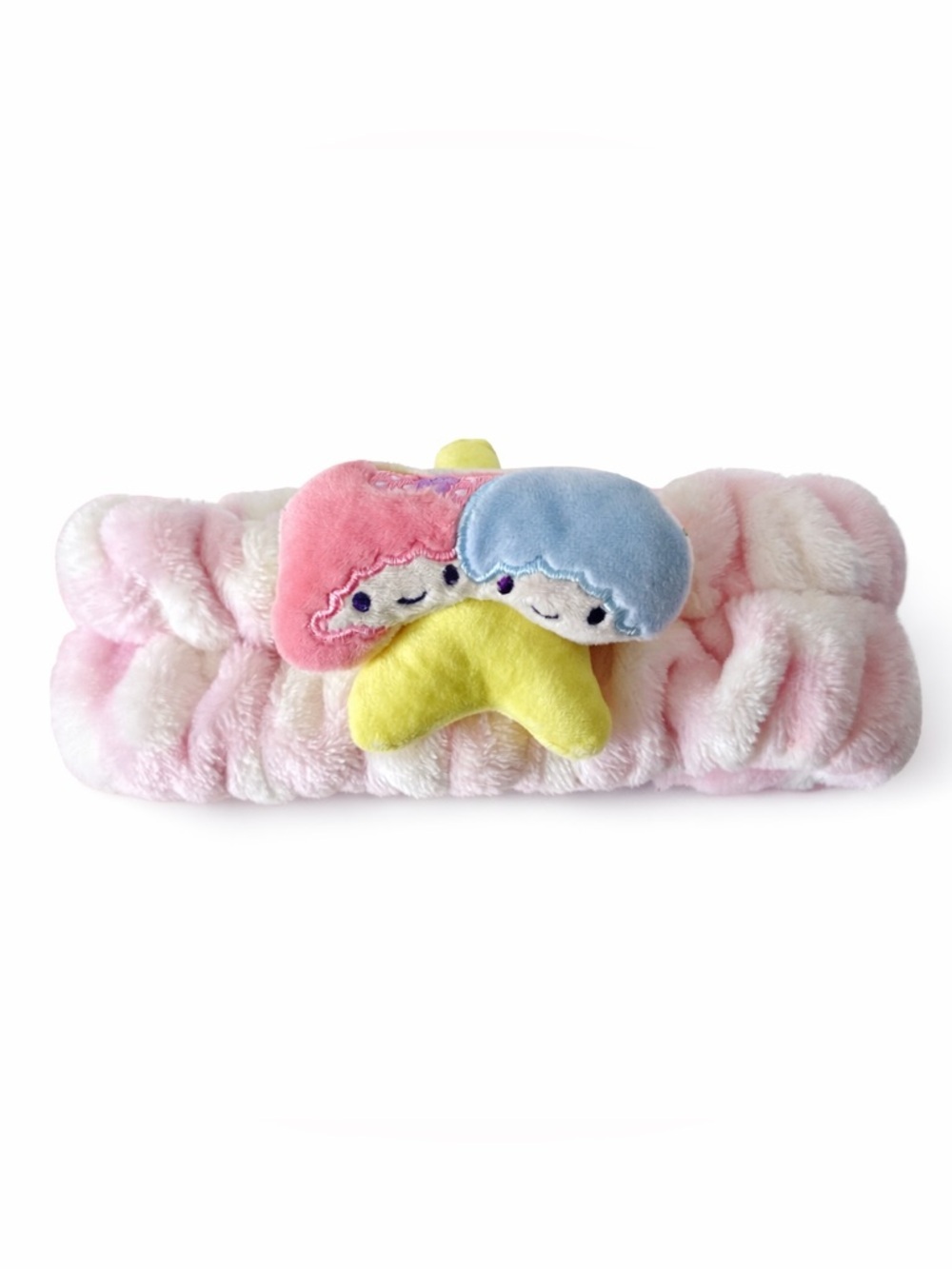 Creme Shop Little Twin Stars Spa Headband Plush Skincare Kawaii